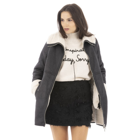 Giubbotto ecomontone nero STREET ONE