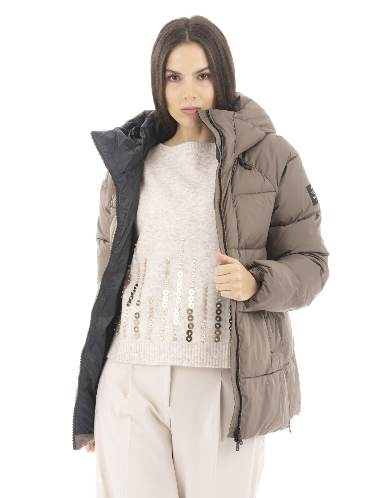 Giubbotto taupe ECOALF