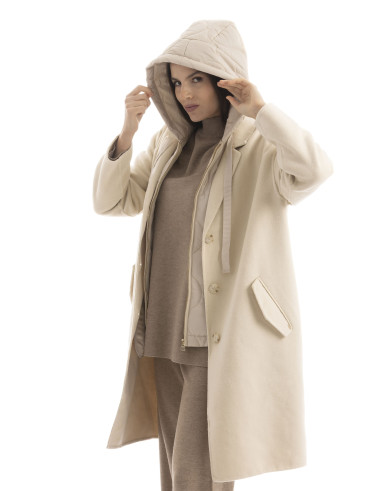 Cappotto con cappuccio GAUDì