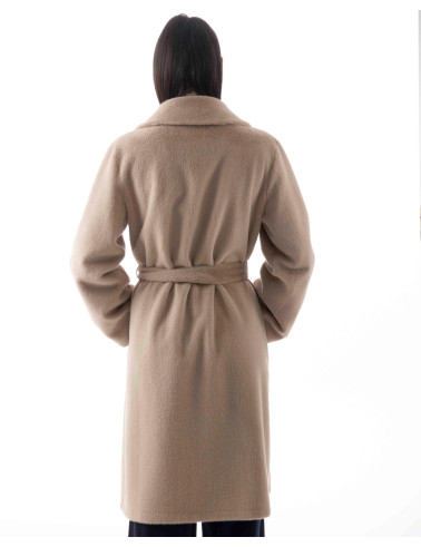 Cappotto donna eco pelliccia  SANGERMANO