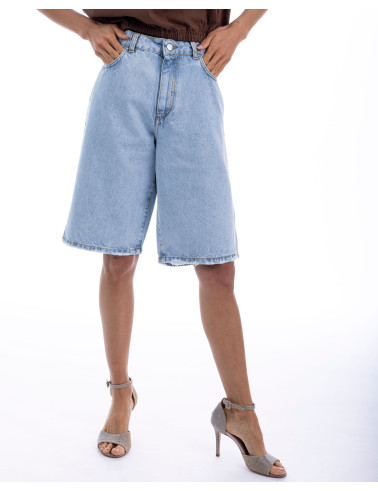 BERMUDA DONNA JEANS SETTE DUE SETTE