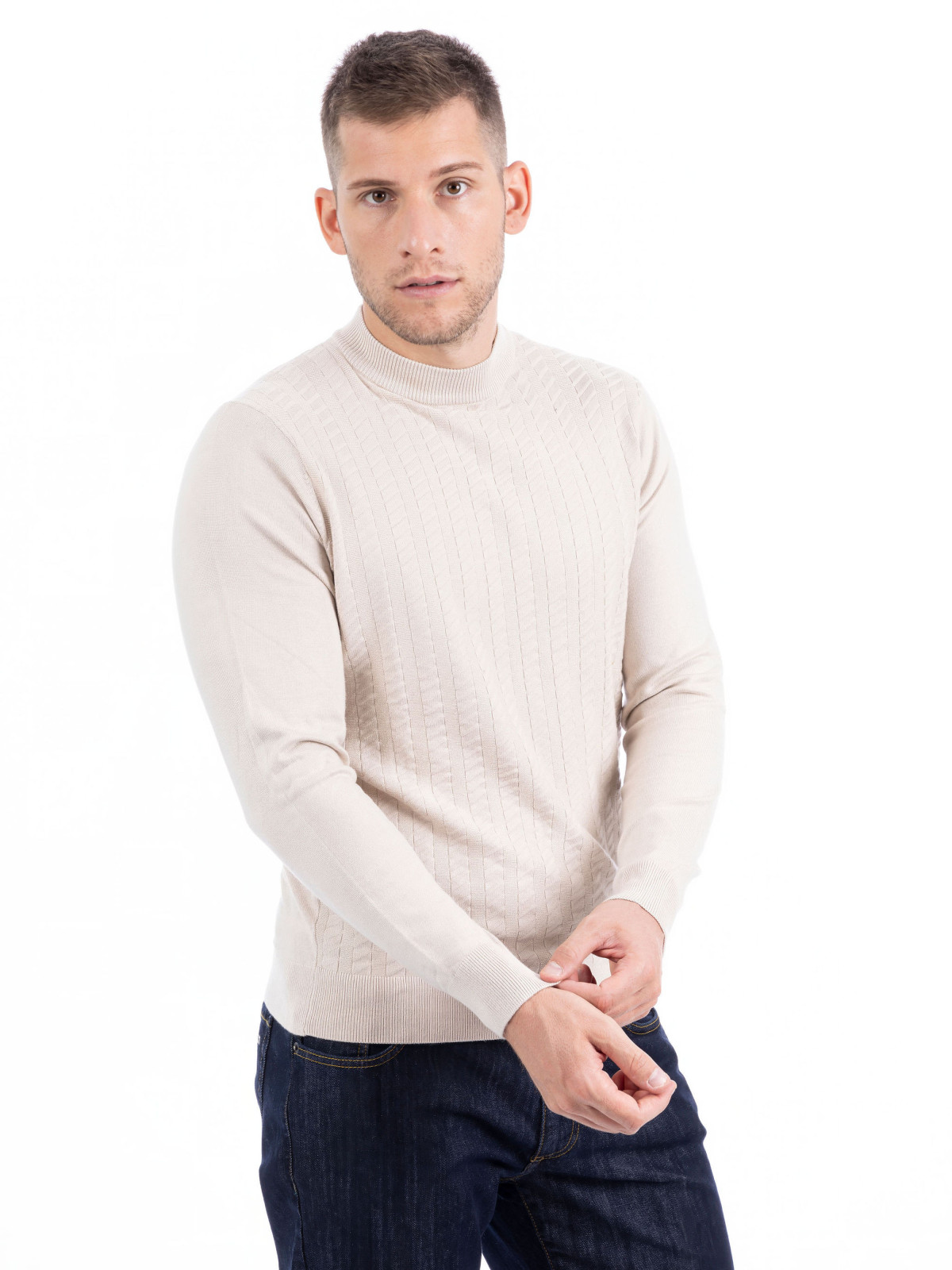 MAGLIA UOMO LUPETTO DATCH
