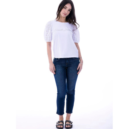 Jeans donna skinny cropped